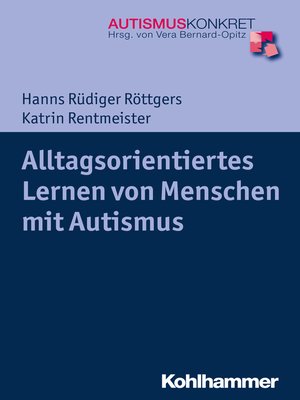 cover image of Alltagsorientiertes Lernen von Menschen mit Autismus